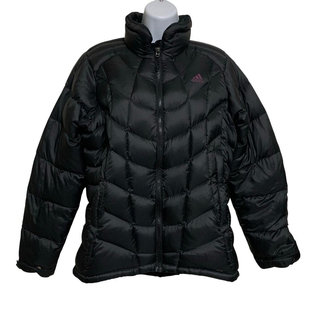 Adidas 600Fill Quilted Puffer Goose Down Jacket Womens Size M